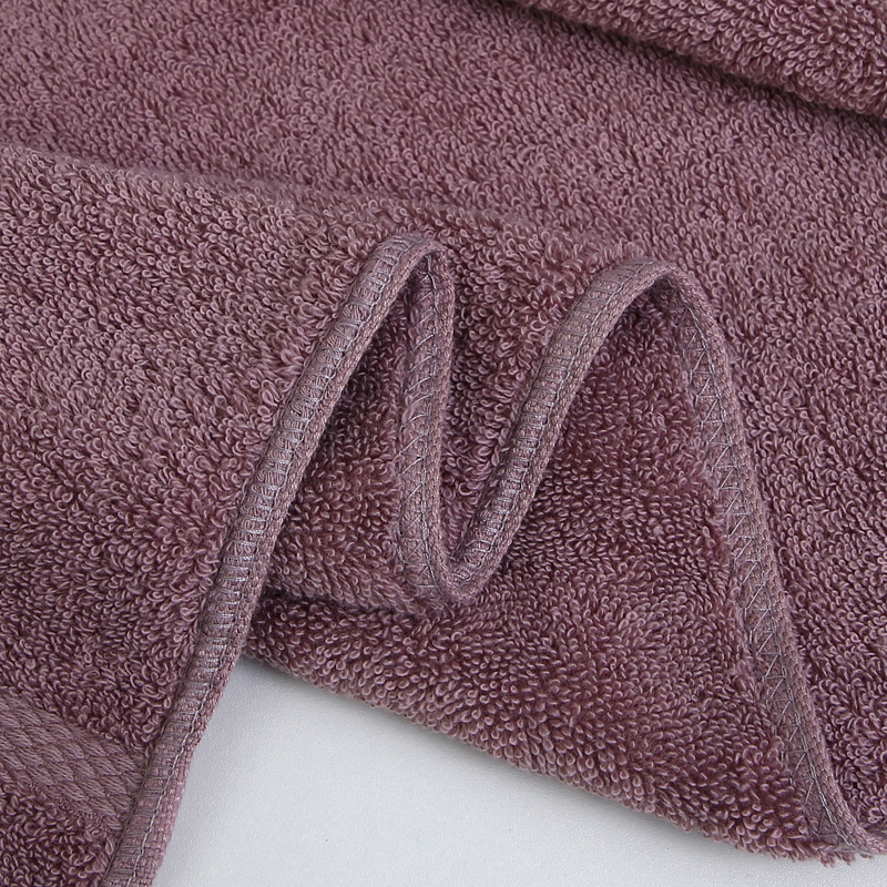 Wholesale long-staple cotton towels, pure cotton thickened non-shedding gift towels, absorbent adult printed logo face towels pic 8