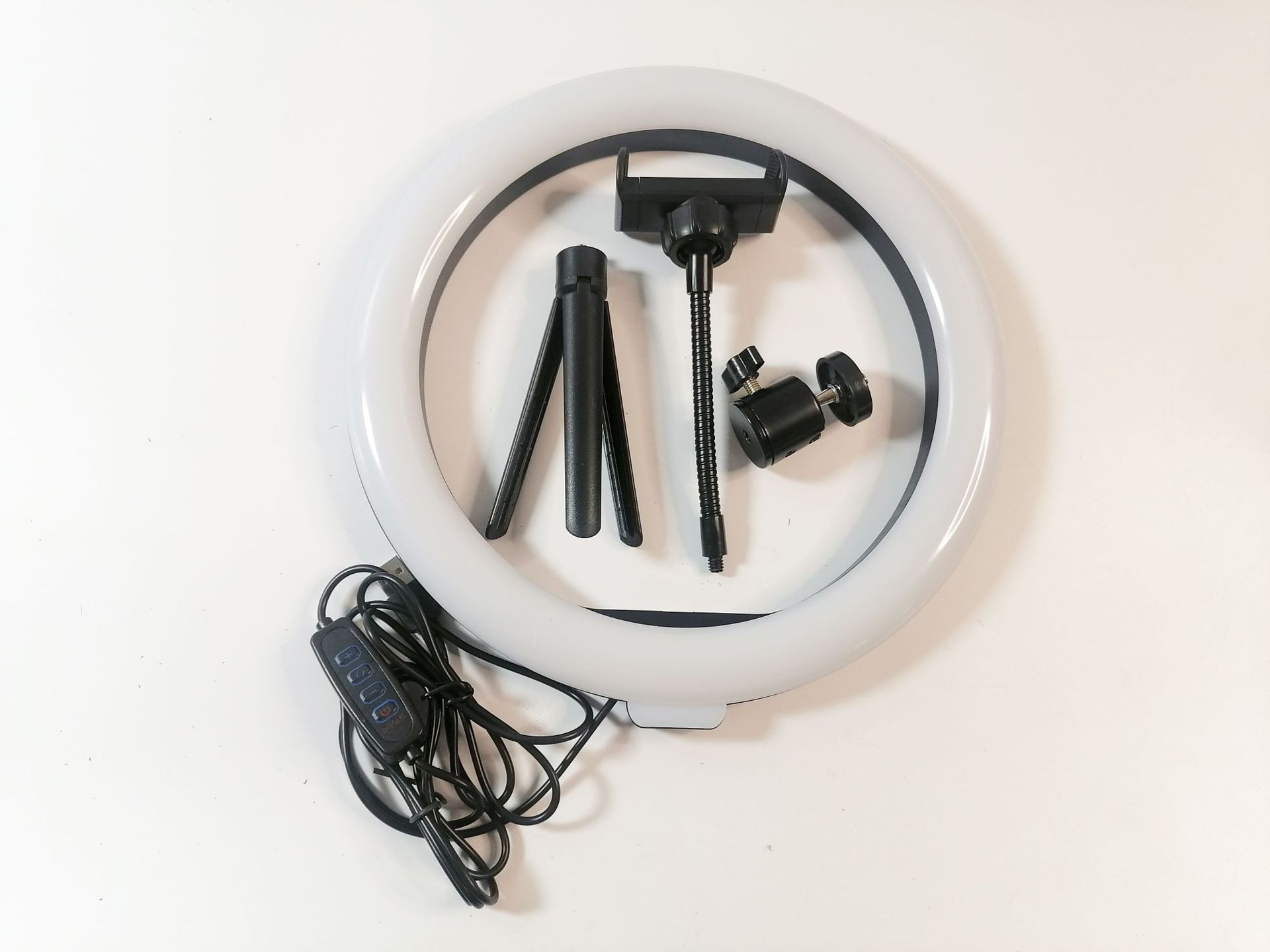 直播补光灯套装10寸ringlight主播自拍美颜补光灯LED环形灯详情6