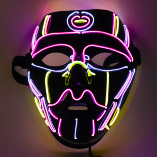 Illuminated Glasses, LED rice nails, voice-controlled bar party gifts, music night club atmosphere supplies, Neon Glasses pic 36