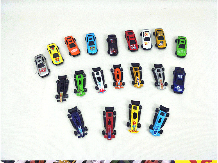 Cross-border alloy cart 10pcs caja de color caja de regalo 10pcs 10pcs pack coche de juguete para niños alloy sliding cart pic 7