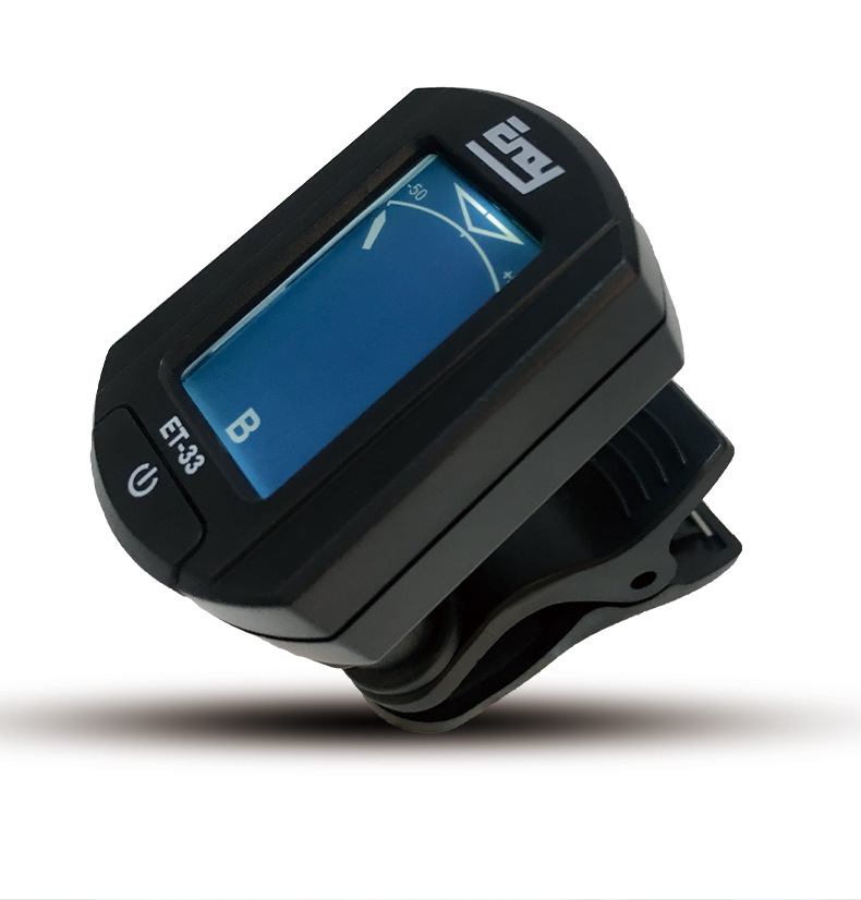 吉他调音器伊诺ENOET-33尤克里里贝斯小提琴十二平律电子调音器详情2