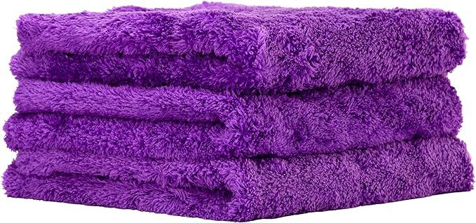 超细纤维珊瑚绒无边毛巾 擦车吸水不伤漆550GSM激光切边擦车巾详情24