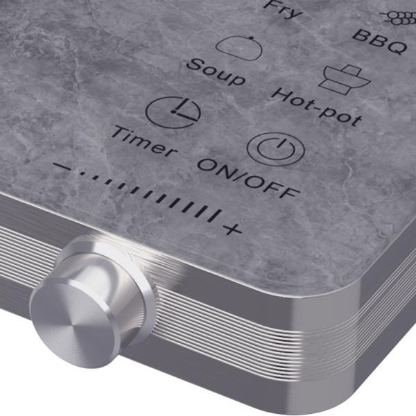 Winningstar British and European standard household 2200W high-power high-temperature resistant polished black crystal panel electric ceramic stove pic 7