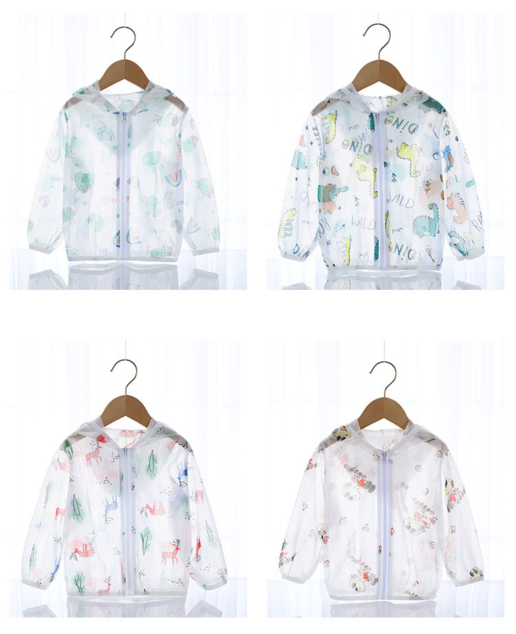 儿童防晒衣薄款透气冰丝清凉防紫外线休闲夏季连帽外套户外防晒服详情12