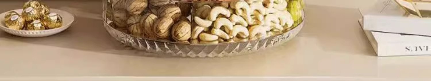 轻奢果盘家用客厅茶几高档水果盘糖果盒零食摆放坚果收纳盒干果盘详情10