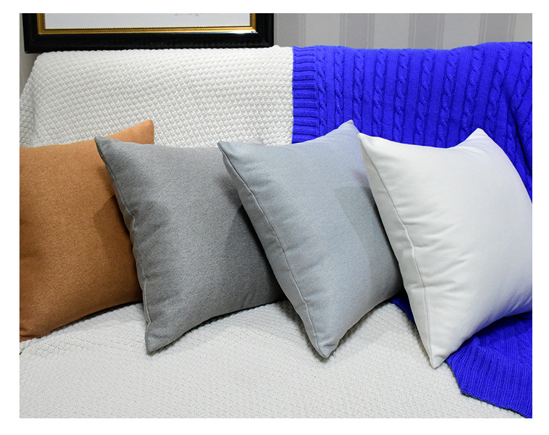 沙发抱枕套北欧蓝色印花棉麻靠垫家居客厅床头靠枕软装轻奢腰靠详情15