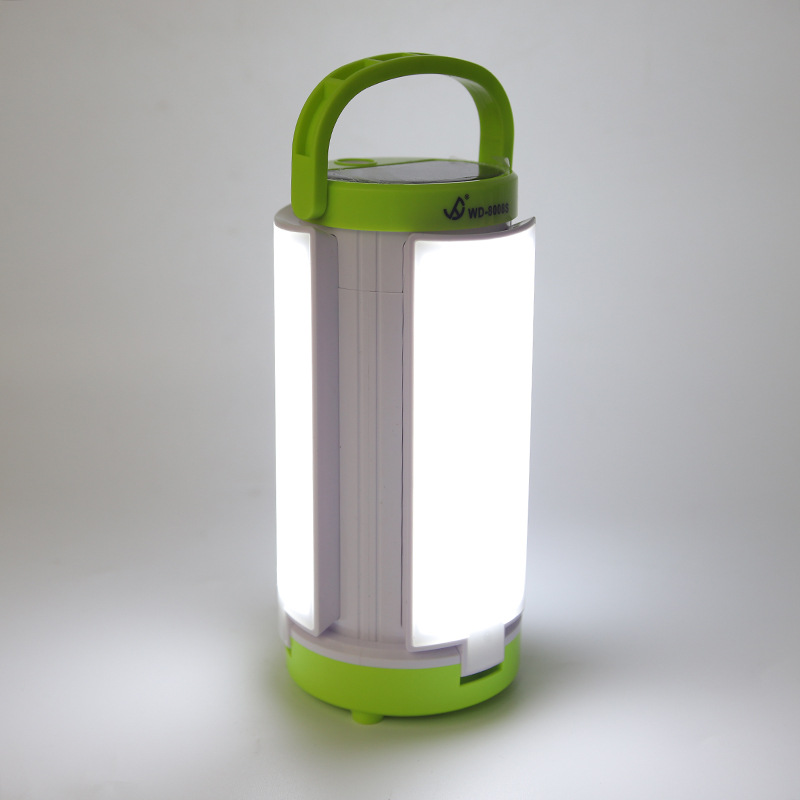 Solar-powered charging camping lamp, outdoor camping LED lighting lamp, folding and hanging tent light strip, output emergency light pic 16