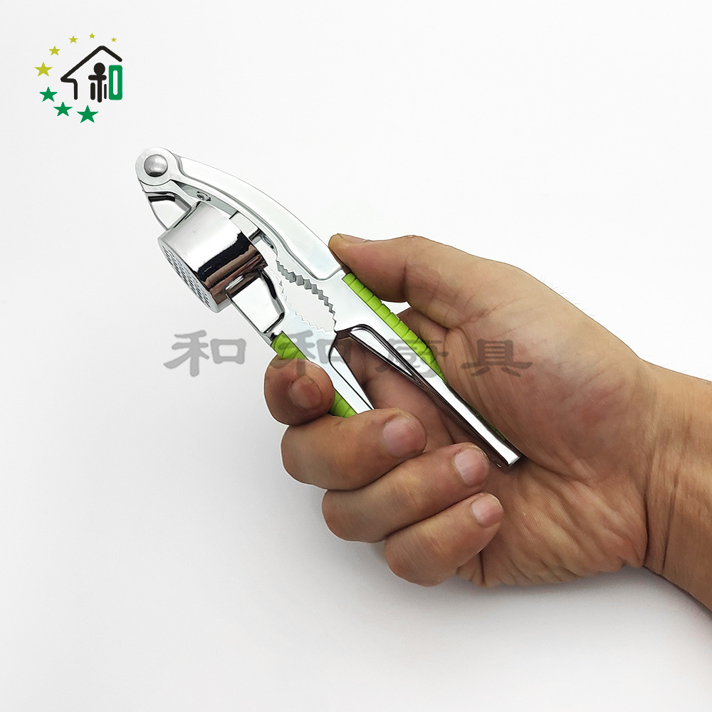 Cross-border wholesale manual aluminum alloy wooden handle hamburger meat press, beef Patty meat filling model press, meat Patty press pic 9