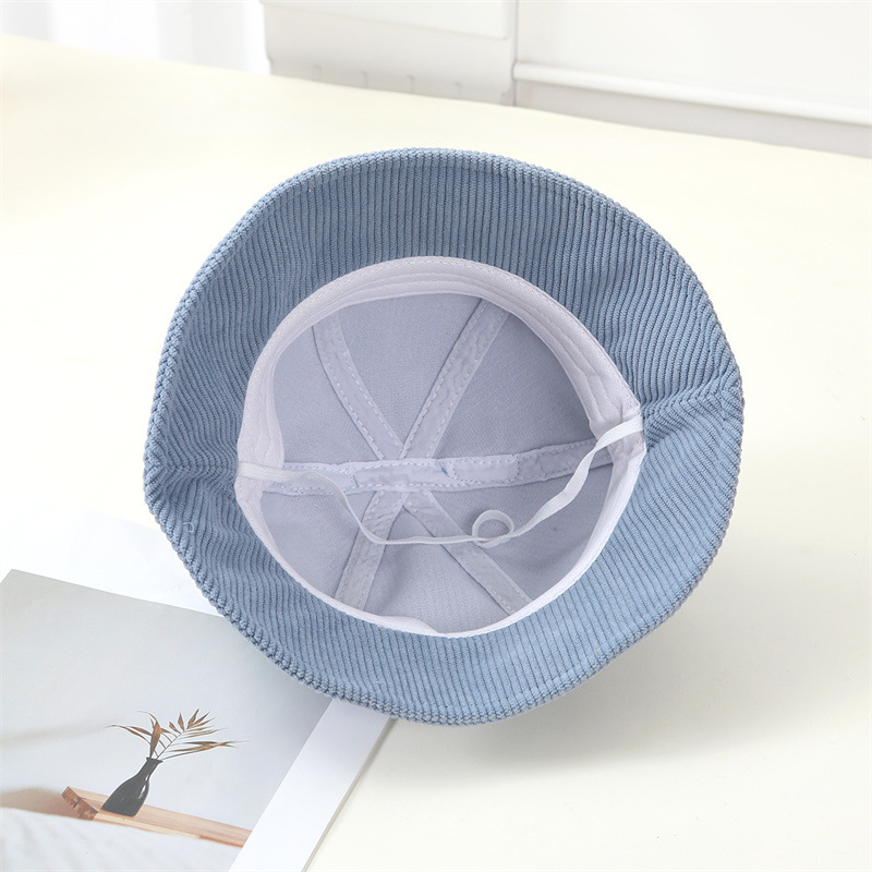 宝宝帽子秋冬新款可爱卡通动物渔夫帽春秋季男童婴幼儿灯芯绒盆帽详情19