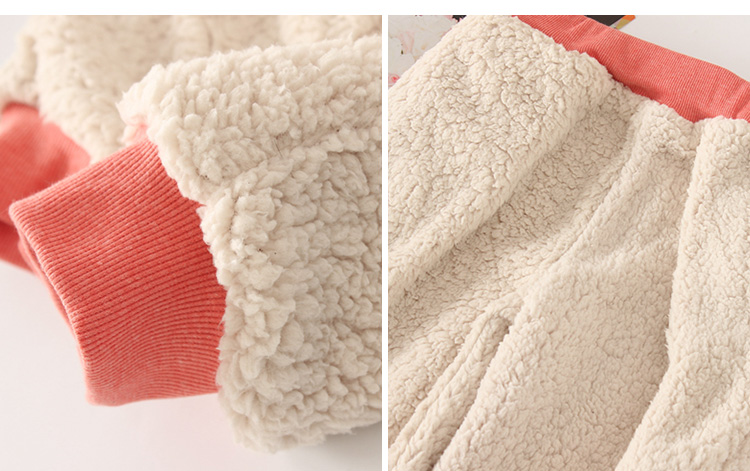 冬季羊羔绒加厚运动裤小脚加绒休闲裤宽松哈伦卫裤大码棉裤长裤女详情17