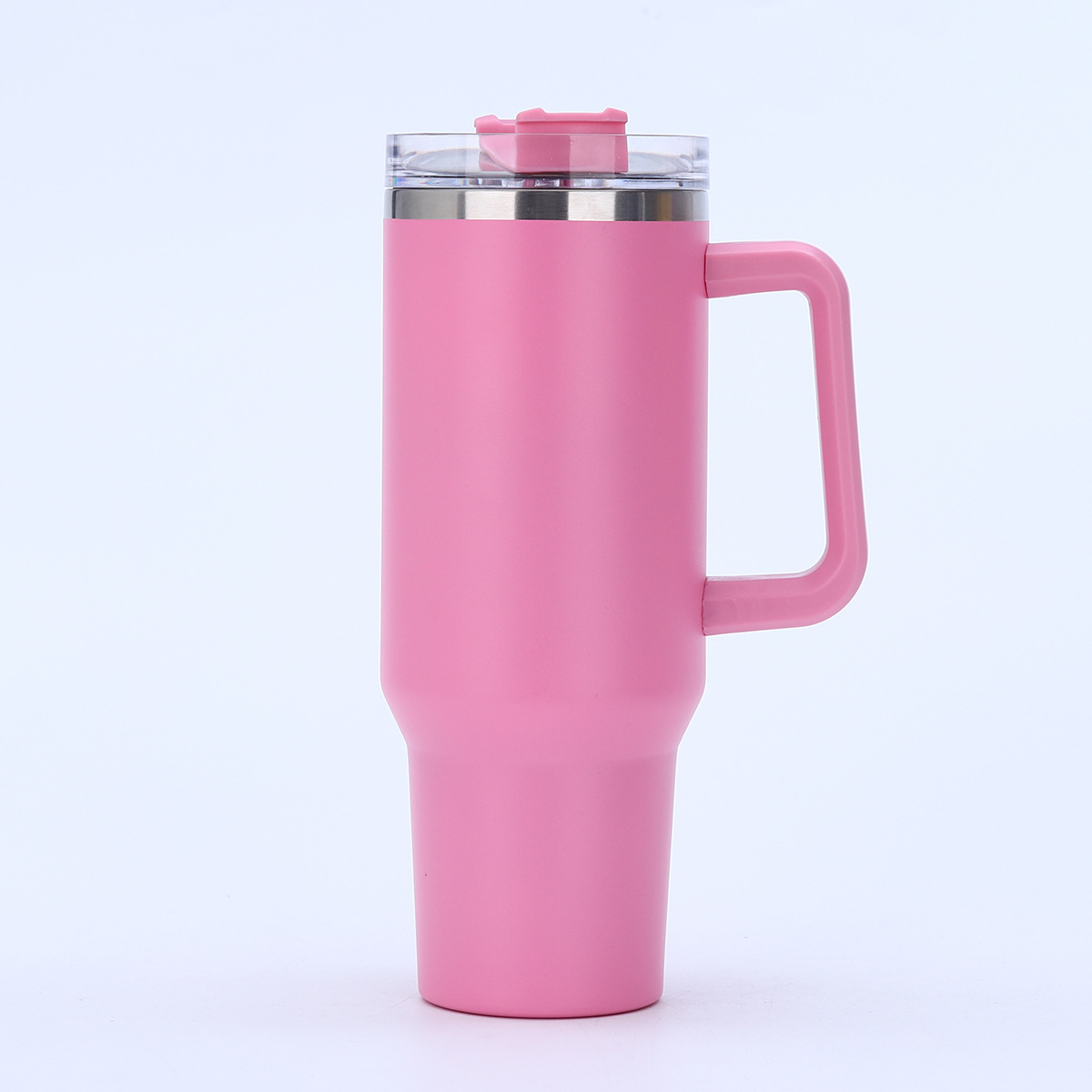 跨境直供美式40oz手柄汽车杯304不锈钢加厚冰霸杯车载吸管杯现货详情8