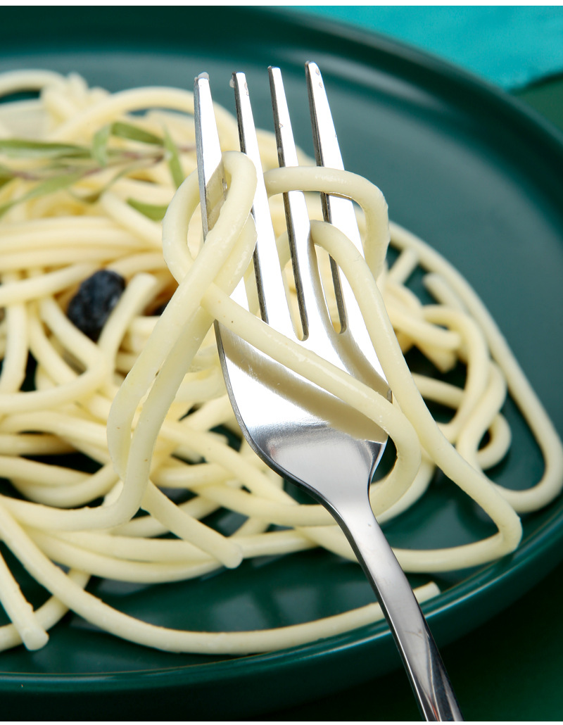 A complete set of tableware, including stainless steel spoons and chopsticks, portable tableware set, a set of chopsticks and spoons, and a three-piece set of knives and forks pic 22