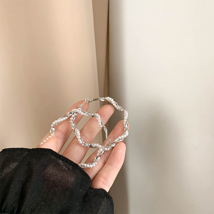 925银针复古耳环几何金属耳钉小众气质高级感爆款百搭耳饰批发详情48