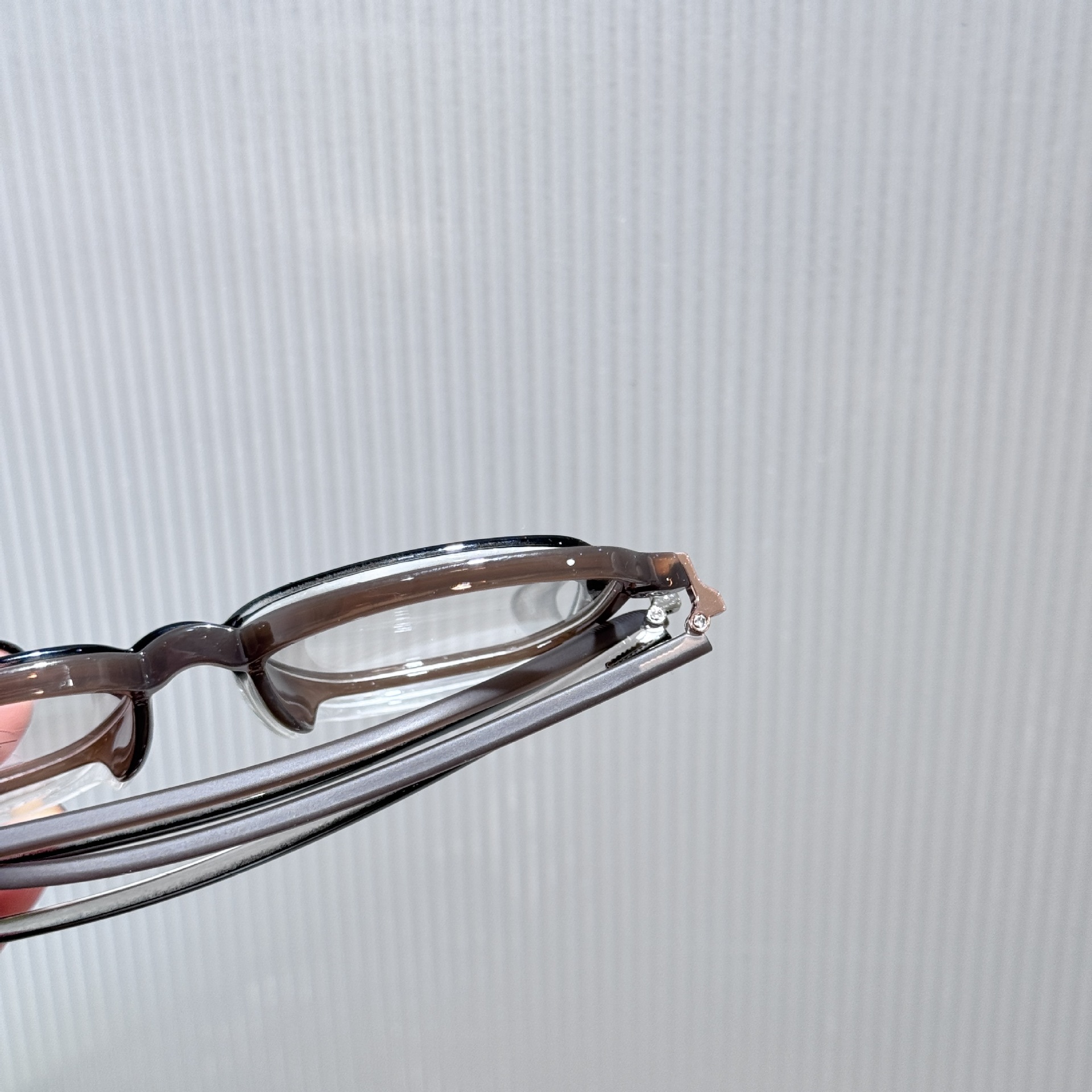 TR90防蓝光网红方框显脸小素颜眼镜架小红书同款茶色百搭批发详情3