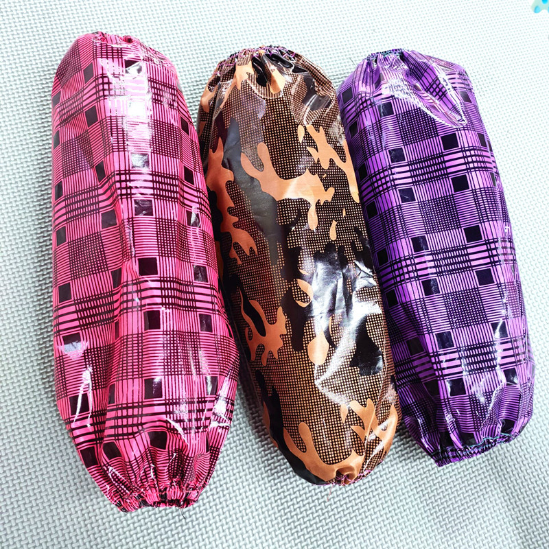 Leather fabric oil-proof and stain-resistant adult sleeves, PU sleeve protectors, household daily necessities wholesale two-yuan store supply pic 7
