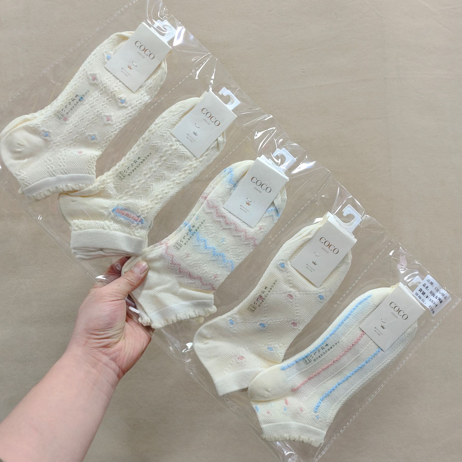 夏季女士超薄空调袜桑蚕丝船袜短袜网眼透气潮袜洛丽塔女时尚袜子详情26