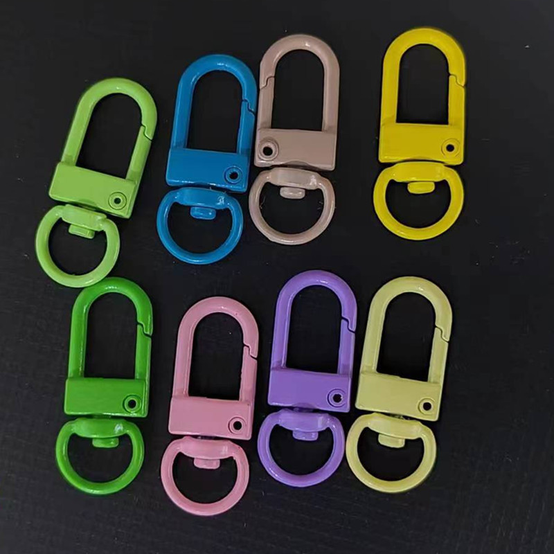 Factory wholesale of colorful one-character small bells, red Christmas cross bell pendants, decorative silver copper bells pic 5