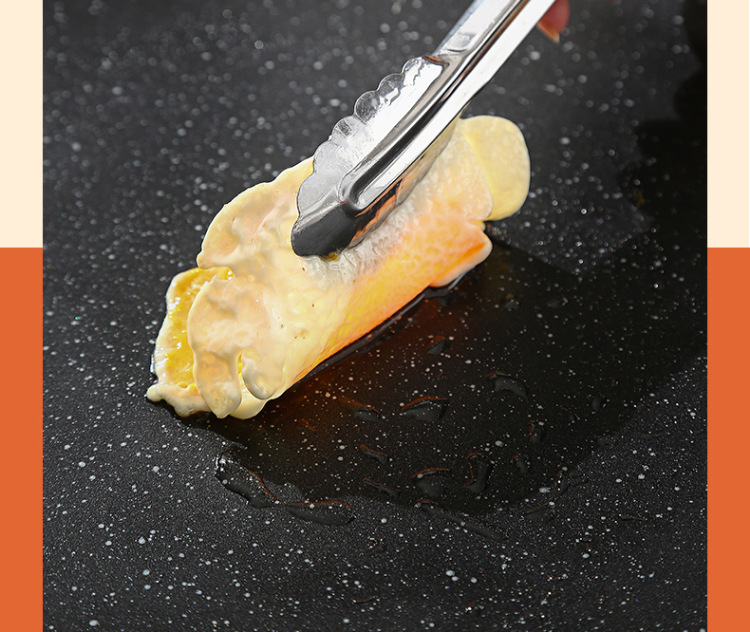 韩式户外烤盘家用麦饭石电磁炉烤肉盘商用不粘锅卡式炉铁板烧烤盘详情8