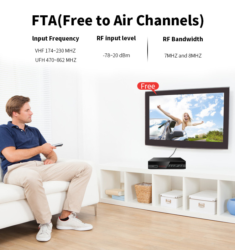 HD TV电视高清机顶盒高清盒子外贸出口直供工厂加工批发DVB-T2专供高清数字机顶盒详情7