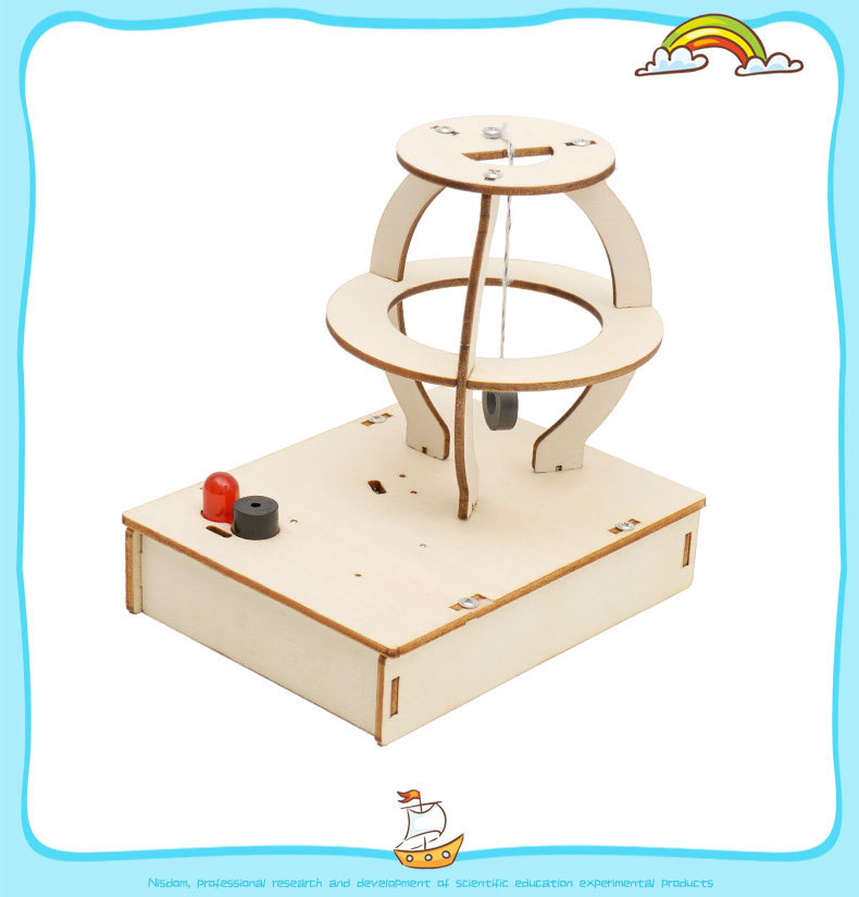 科技小制作 DIY地震报警器学生手工科学实验益智教具STEM教育用品详情18