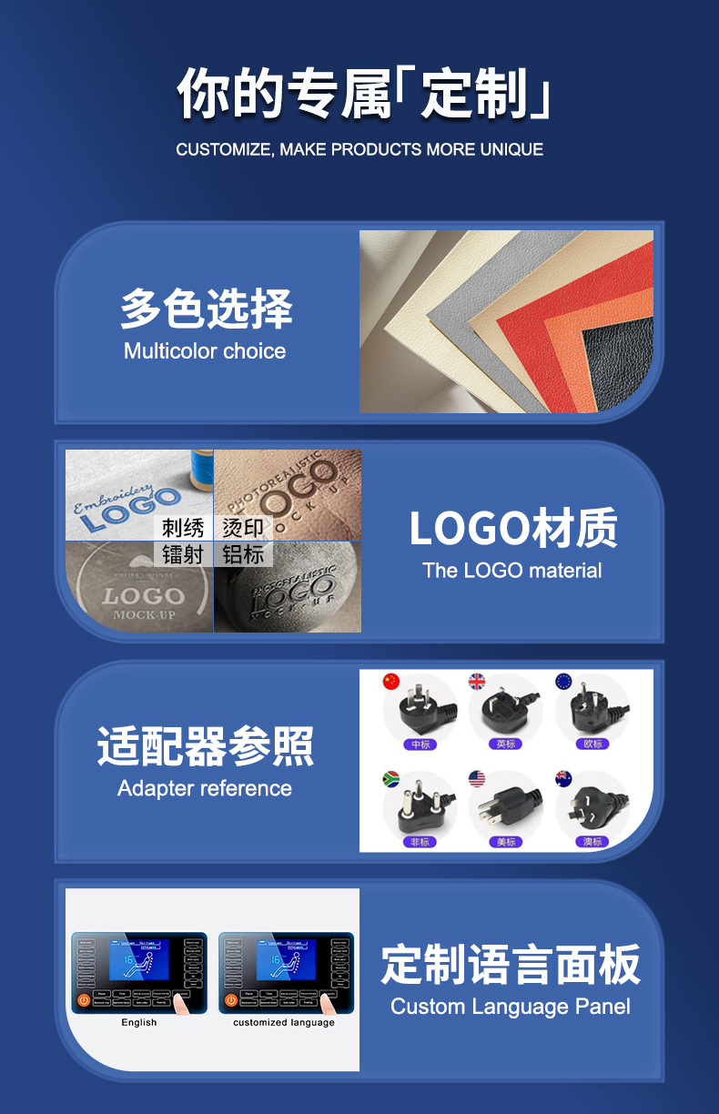 按摩椅家用豪华跨境电动全身SL轨迹太空舱多功能按摩沙发批发工厂详情1