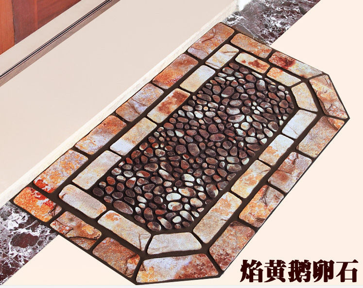 欧式大门口地垫入户门垫半圆形室外门外橡胶塑料门前进门踩脚垫子详情26