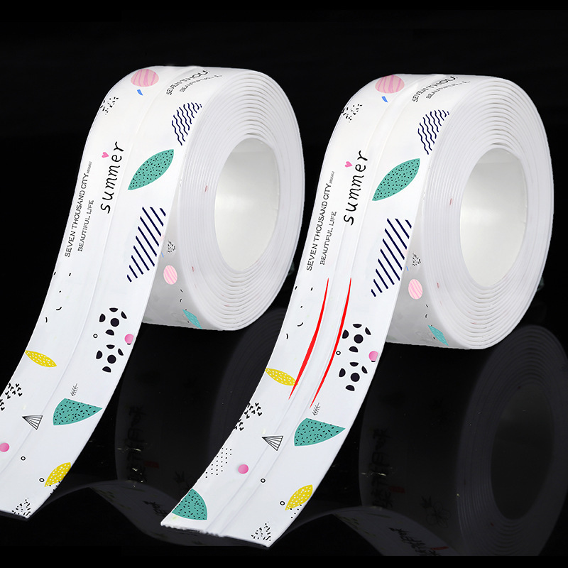 美缝贴防水防霉贴灶台厨房防油贴纸水池挡水条马桶防霉胶带防水条详情34