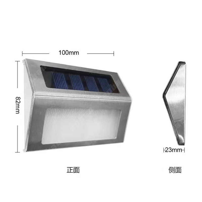 Solar garden lamps, garden villa decorative street lamps, household lawn, staircase, floor lamps, fence lamps, lighting tools pic 4