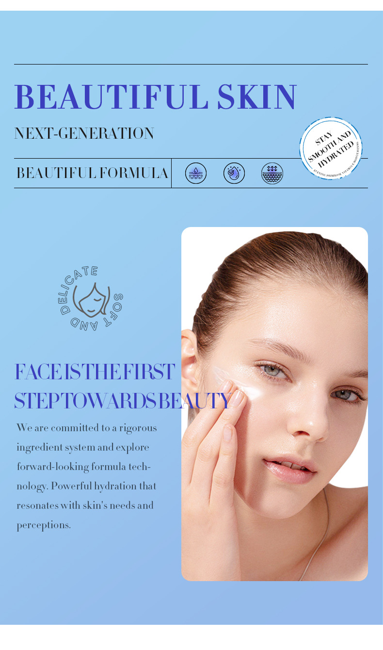 All-english Vitamin E cream SADOER Evening Primrose hydrating, Moisturizing and skin-nourishing large volume cross-border export pic 7