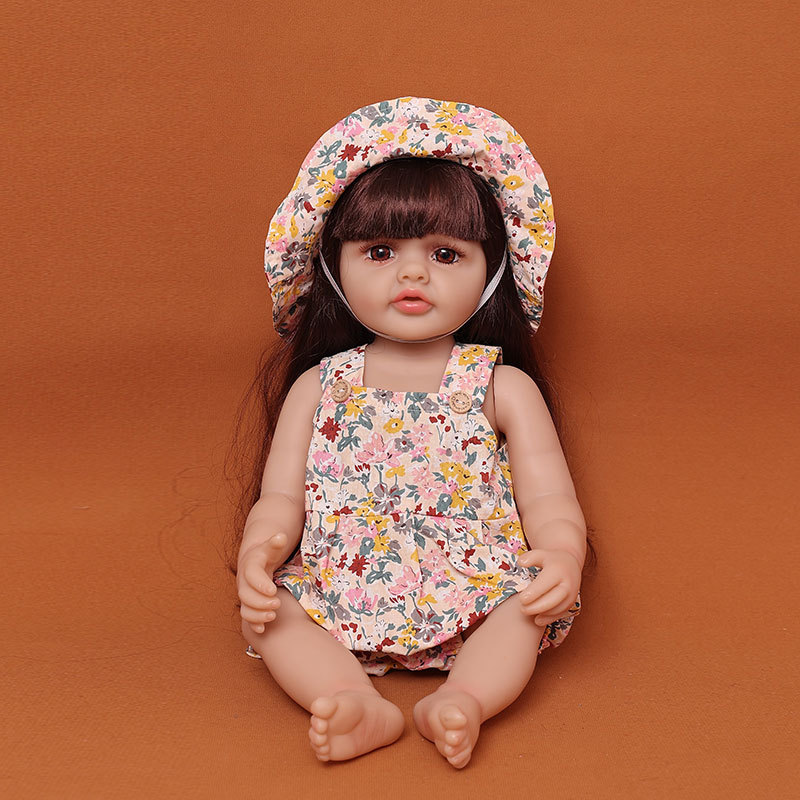仿真重生娃娃洋娃玩具儿童婴儿宝宝女孩睡眠软胶换装公主跨镜出口详情3