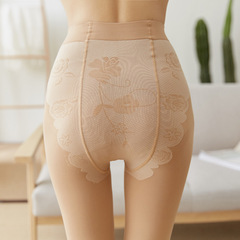 0D丝袜夏季超薄一线裆肉色黑色丝袜女士性感隐形连裤袜脚尖全透明详情6