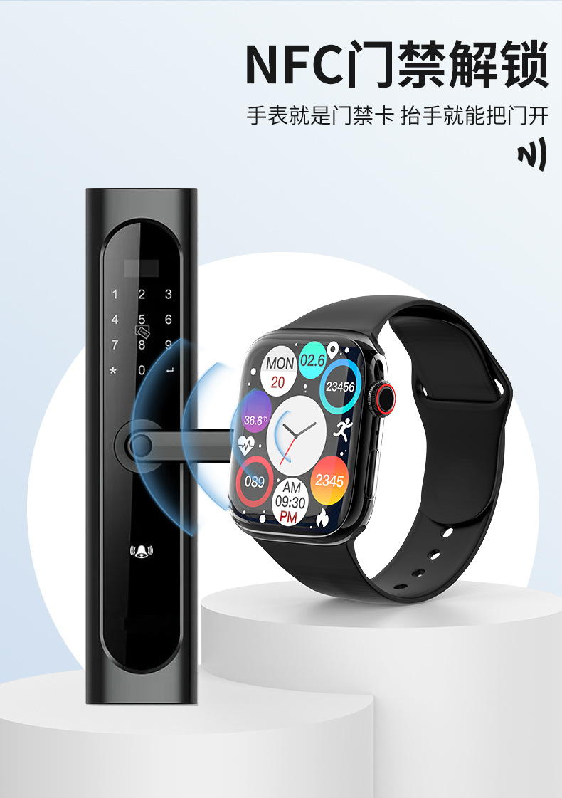 The top-of-the-line S8/S7 smartwatch Ultra from Huaqiangbei is suitable for Android and Apple multi-functional NFC for both men and women pic 29