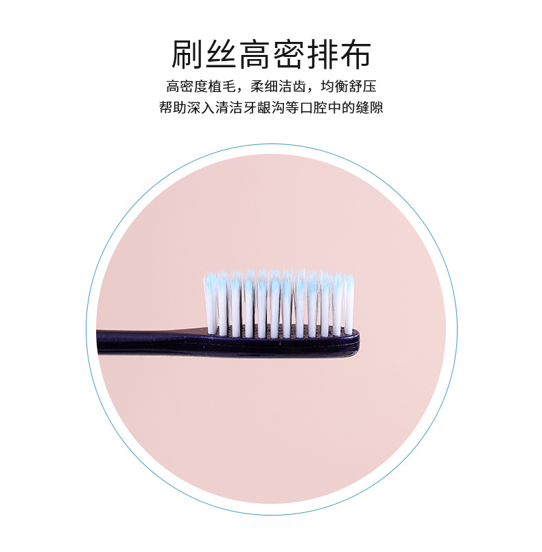 Wholesale of 789 high-quality adult soft-bristled toothbrushes in full English packaging, specially designed for export pic 7