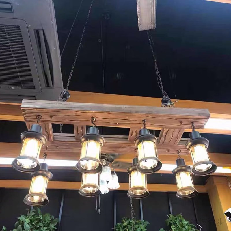 工业风吊灯美式乡村漫网咖啡餐厅酒吧吧台美式吊灯复古吊灯创意灯详情8