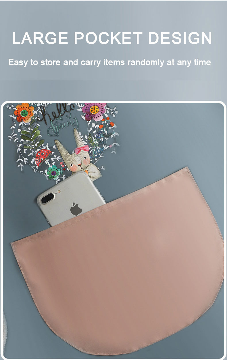 【QT067-1】家用围裙女家居可爱厨房家用围腰详情6