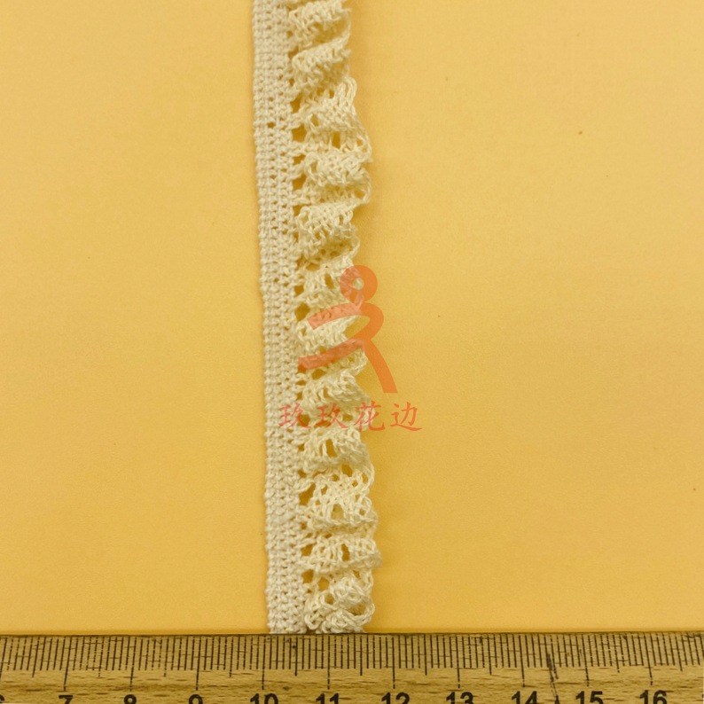 Factory direct sales of single-sided pleated cotton thread, small edge round edge machine, cotton edge clothing and home DIY accessories pic 7