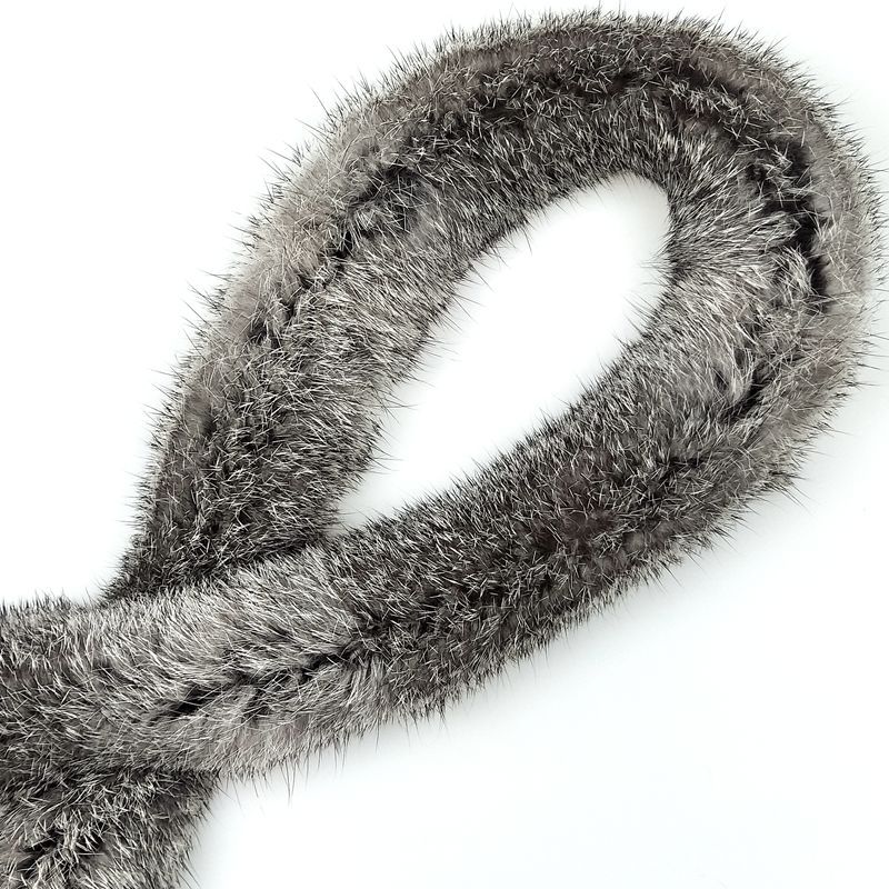 Wholesale of rabbit fur, wool strips, wool edge strips, sandwich strips, lace, winter fur, wool edge Hanfu, capes and other fur clothing accessories pic 8