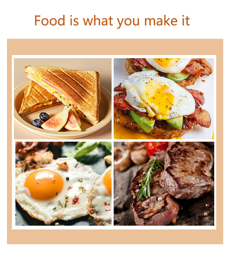 SOKANY105 Home Luxury Sandwich Maker, breakfast maker, toaster, Toast Breakfast Maker, three-legged Panini pic 4