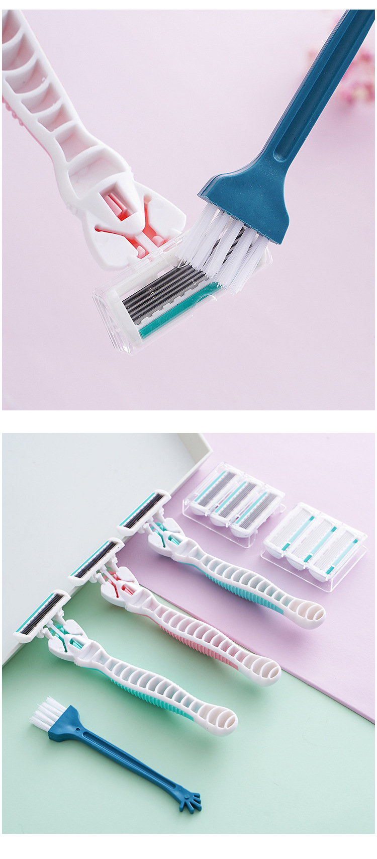 Manual shaving knife for women, armpit hair remover, a special tool for men and women to remove leg hair pic 28