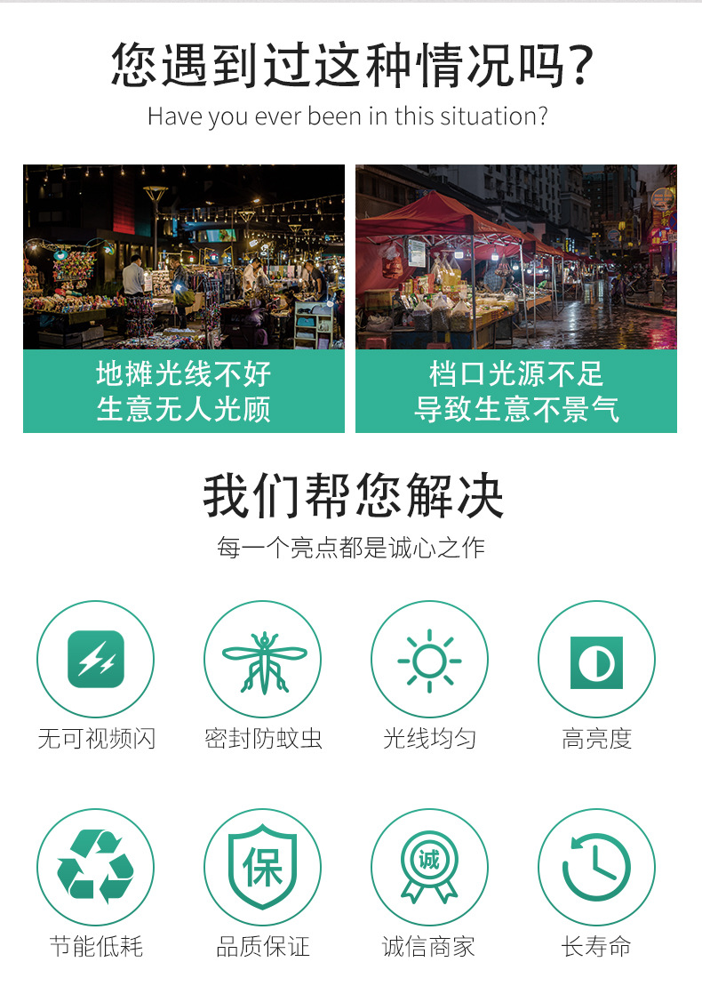 LED高亮低压灯便携式风扇造型灯三叶灯地摊摆摊夜市灯厂家直供详情2
