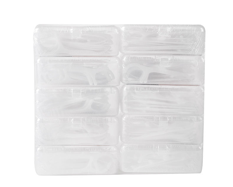 50-piece box-packed dental floss, ultra-fine dental floss picks, family-sized plastic toothpicks, bow-shaped box-packed dental floss, wholesale of general goods pic 12