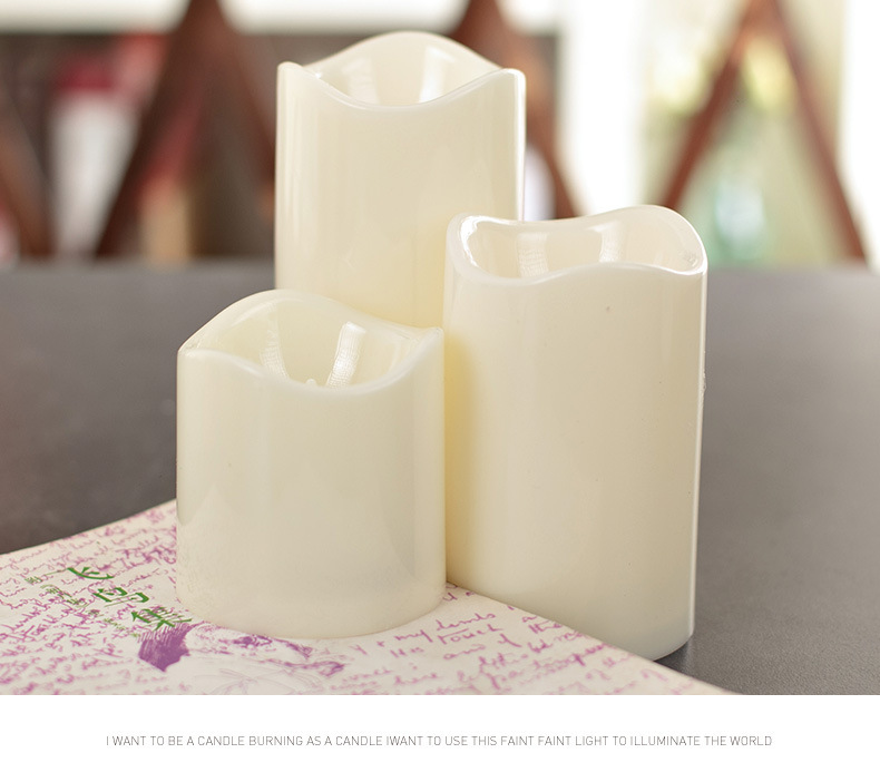 Creative led electronic candle lamp simulation 18-key intelligent remote control candle decorative handicraft display item pic 5