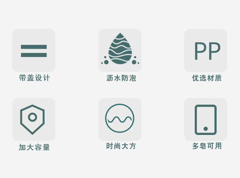 肥皂盒皂托卫生间沥水卡通印花洗脸手工大号香皂盒肥皂架皂盒批发详情3