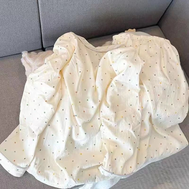 云朵棉睡衣女春秋季新款可爱卡通长袖长裤甜美宽松休闲家居服套装详情25