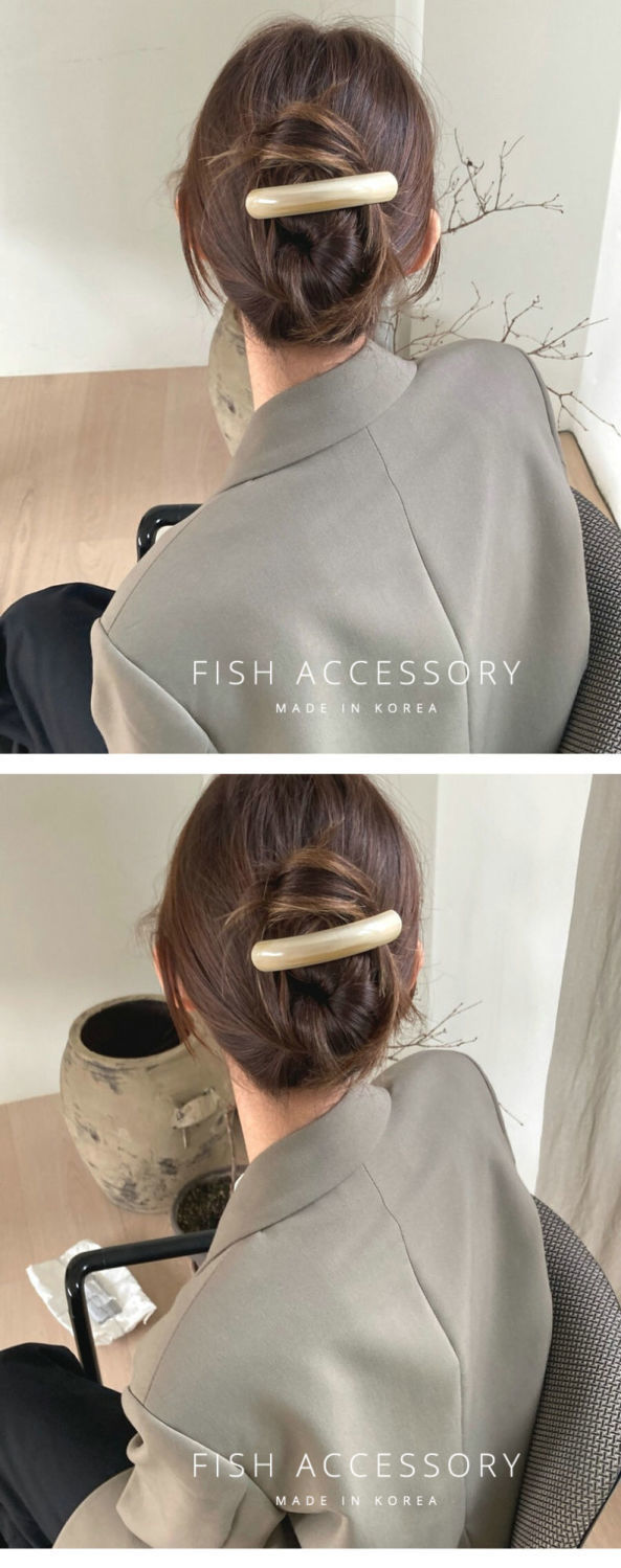 气质发夹女后脑勺一字夹大号弹簧夹发卡外出百搭时尚夹子头饰顶夹详情4