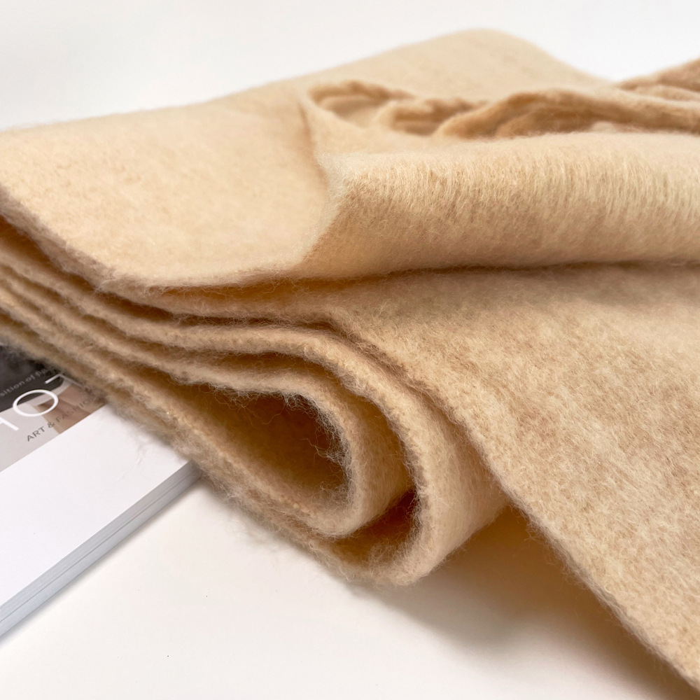 Solid color mohair scarf, sweet potato best-selling warm mid-length scarf, winter shawl, scarf for outerwear, wholesale from Europe and America pic 39