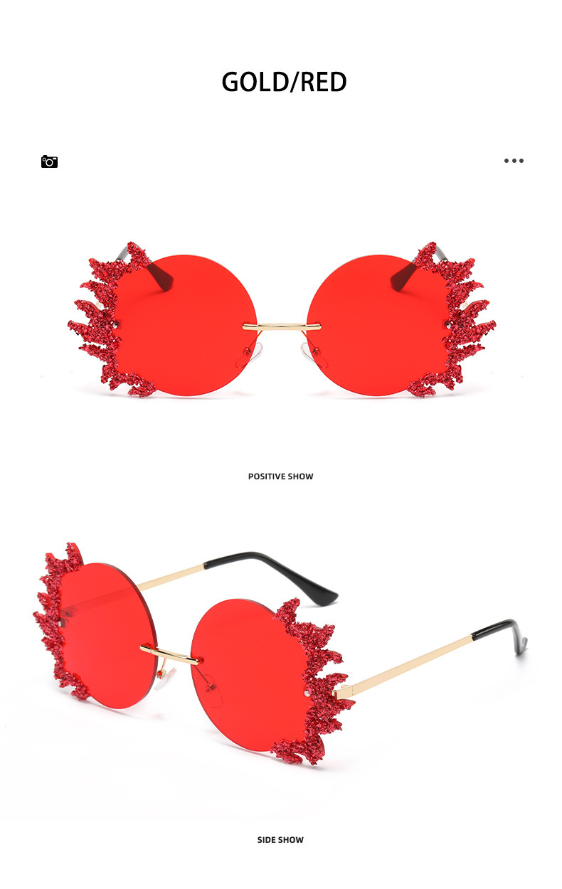 2023欧美大框架镶钻墨镜跨境潮流水晶钻石太阳眼镜户外防晒显瘦女详情11