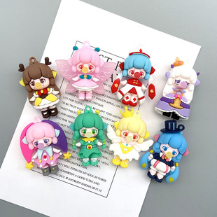 Pastoral style doughnuts, sweet and creative diy accessories, resin parts, homemade cream glue phone case materials wholesale pic 5