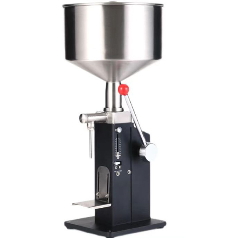 Manual filling machine, paste and liquid dual-purpose small filling machine, manual pressure filling, quantitative filling with scale pic 6