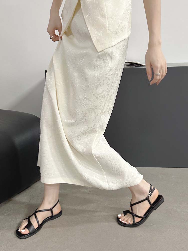 法拉娇贝2024夏季新款罗马风平底凉鞋套趾交叉带小众设计气质女鞋详情23